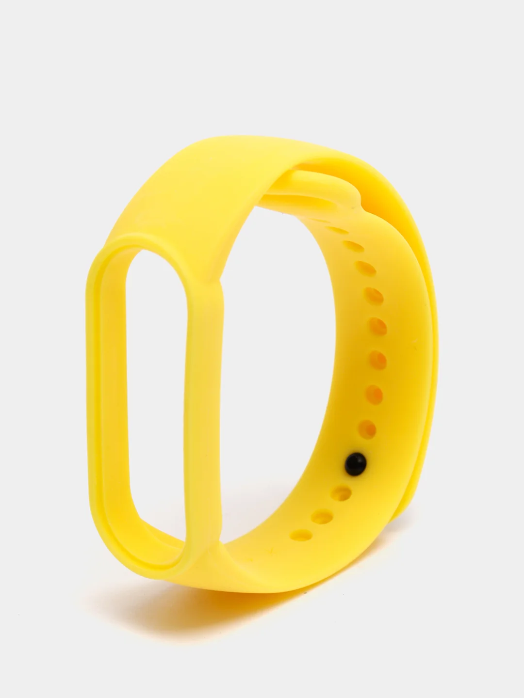 Желтый ремешок для Xiaomi Mi Band 5 / Mi Band 6 Mijobs силиконовый ми бэнд