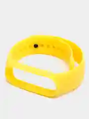 Желтый ремешок для Xiaomi Mi Band 5 / Mi Band 6 Mijobs силиконовый ми бэнд