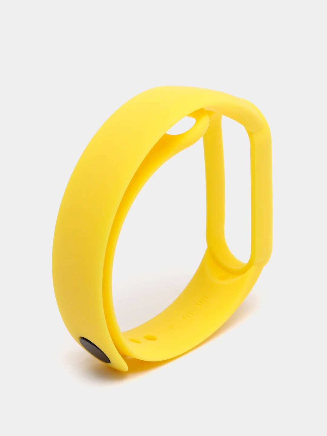 Желтый ремешок для Xiaomi Mi Band 5 / Mi Band 6 Mijobs силиконовый ми бэнд
