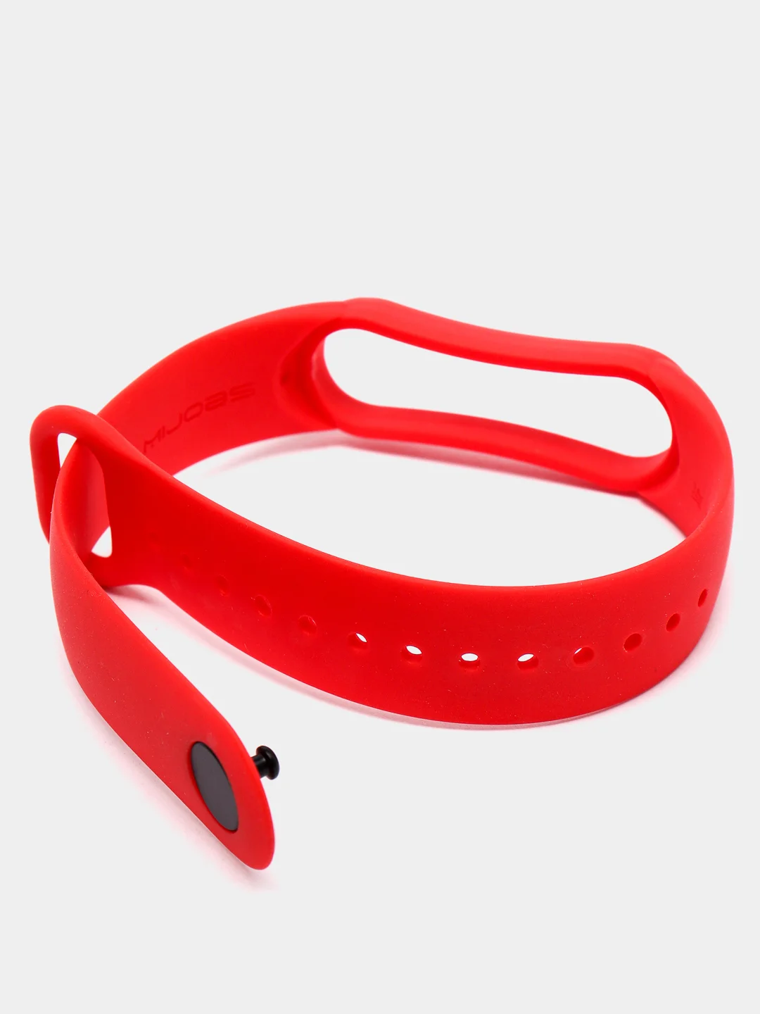Коралловый ремешок для Xiaomi Mi Band 5 / Mi Band 6 Mijobs силиконовый ми бэнд