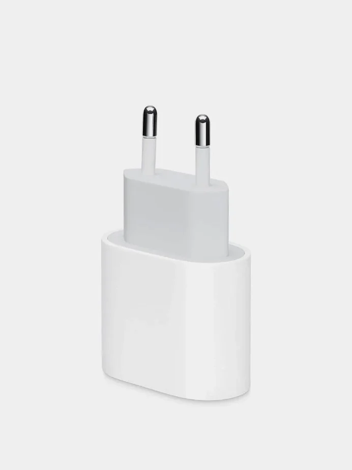 Зарядное устройство для iPhone, блок Type-C, PD, 20W, Lightning в комплекте