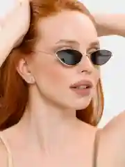 Золотой солнцезащитные очки MIRSEE/Цветные/Узкие/Овальные