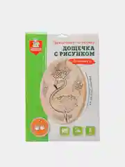 Розовый доски для выжигания с рисунком