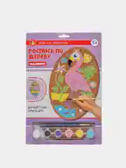 Конфетный раскраска на доске "Животные": Котик, Единорог, Лев, Фламинго, Жираф