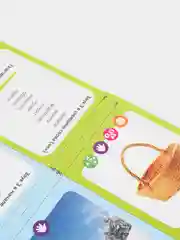 Красный обучающая книга "Логопедические картинки"
