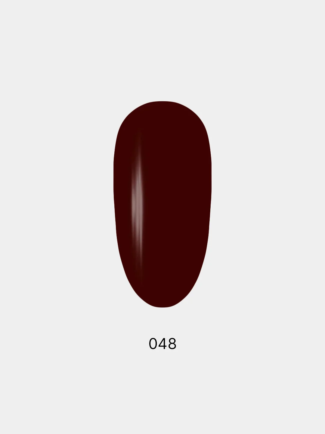 Багровый гель-лак "CHARME PRO LINE", основная коллекция, 10 г
