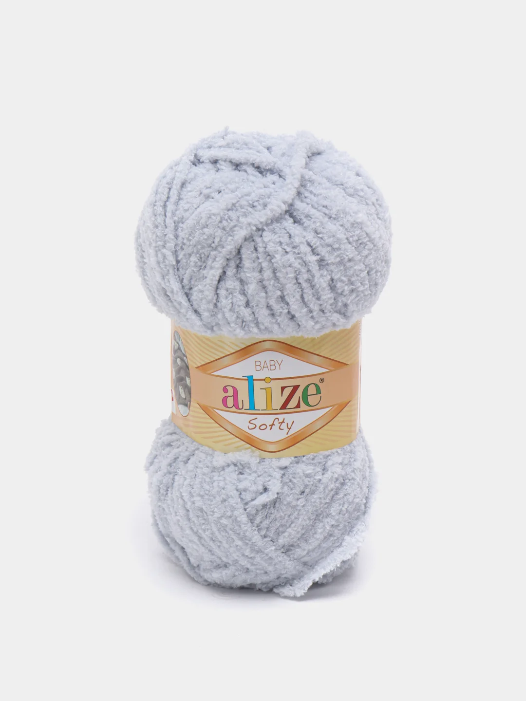 Ледяной плюшевая пряжа Alize Softy