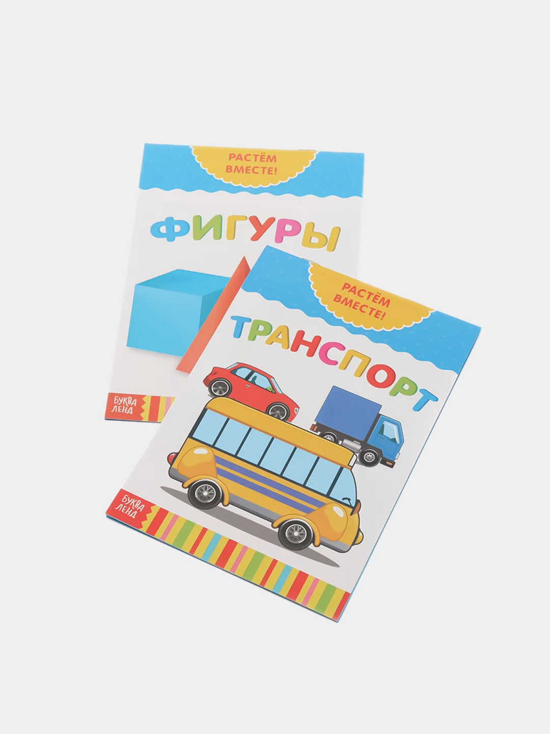 Хром книги развивающие "Растём вместе" по типу Г. Домана