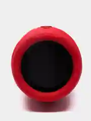 Красный колонка Bluetooth портативная со светомузыкой RGB