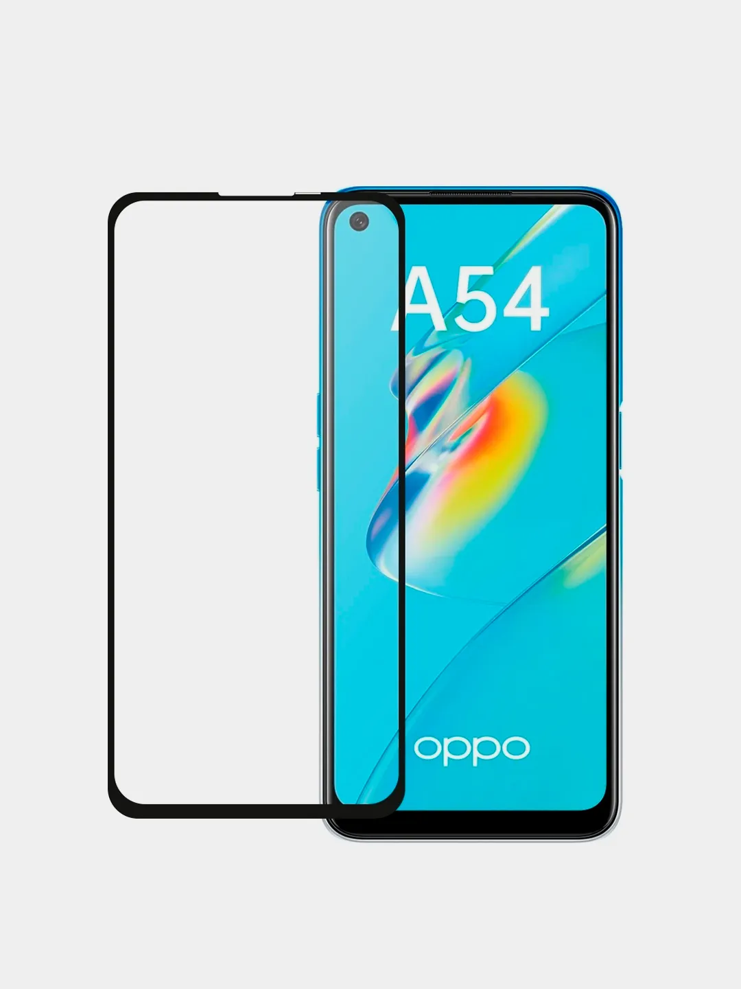 Матовое стекло-пленка на OPPO Reno 6, Reno 7, Reno 8T, A15, A17, A54, A55,  A57s, A96 купить по цене 85 ₽ в интернет-магазине Магнит Маркет