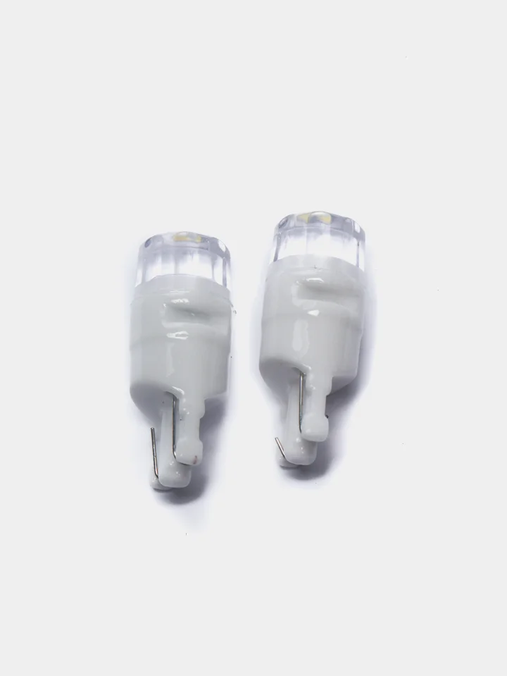 Автомобильная светодиодная лампа Т10, W5W, 2SMD ceramic, 2 штуки