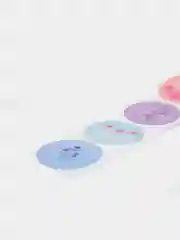Фиолетовый наклейки-стикеры "Thank you", единороги
