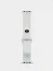 Белый силиконовый ремешок для Apple Watch, с корпусом, 38 / 40 / 42 / 44