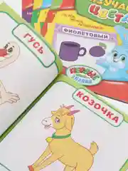 Обучающие книги Полный годовой курс. Серия от 0 до 1 года, 6 книг в папке