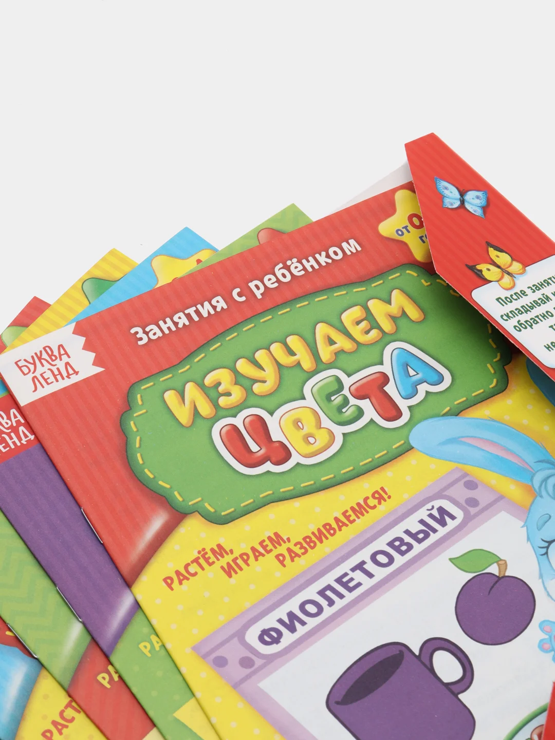 Обучающие книги Полный годовой курс. Серия от 0 до 1 года, 6 книг в папке