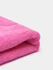 Розовый полотенце для ног, махровое, 450 гр/м2, 50 х 70