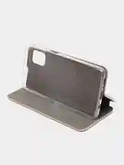 Золотой чехол книжка Samsung Galaxy M51, Самсунг Галакси М51