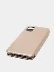 Золотой чехол книжка Samsung Galaxy M51, Самсунг Галакси М51