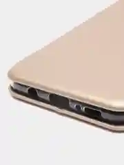 Золотой чехол книжка Samsung Galaxy M51, Самсунг Галакси М51