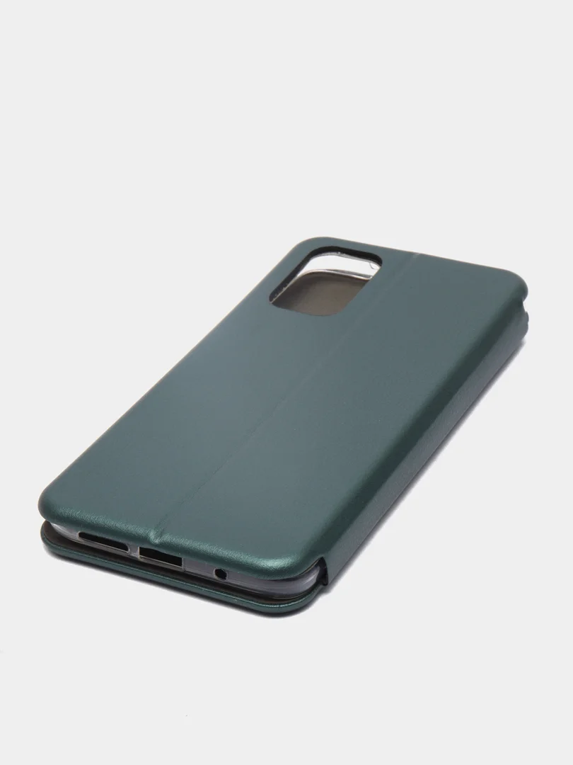 Зеленый чехол-книжка для Xiaomi POCO M3 / Redmi 9T