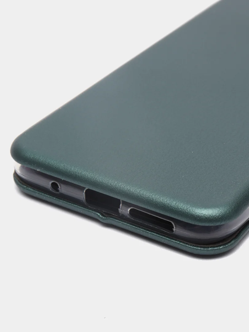 Зеленый чехол-книжка для Xiaomi POCO M3 / Redmi 9T