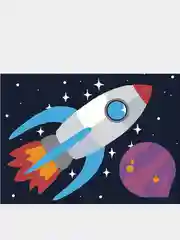 Коралловый меланж картины по номерам "Детская серия", 20 х 15 см