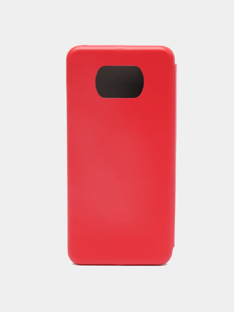 Красный чехол-книжка Xiaomi Poco X3 (NFC) / Poco X3 Pro