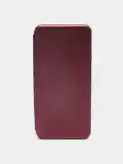 Багровый чехол-книжка Xiaomi Poco X3 (NFC) / Poco X3 Pro