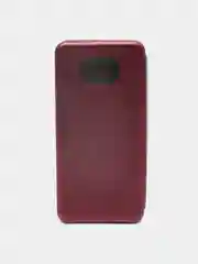 Багровый чехол-книжка Xiaomi Poco X3 (NFC) / Poco X3 Pro