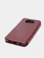 Багровый чехол-книжка Xiaomi Poco X3 (NFC) / Poco X3 Pro