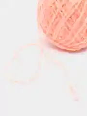 Пастельно-коралловый пряжа для вязания спицами и крючком, акрил 100%