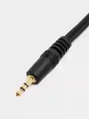 Аудио кабель aux 3.5 мм - 2 RCA тюльпаны, позолоченные контакты