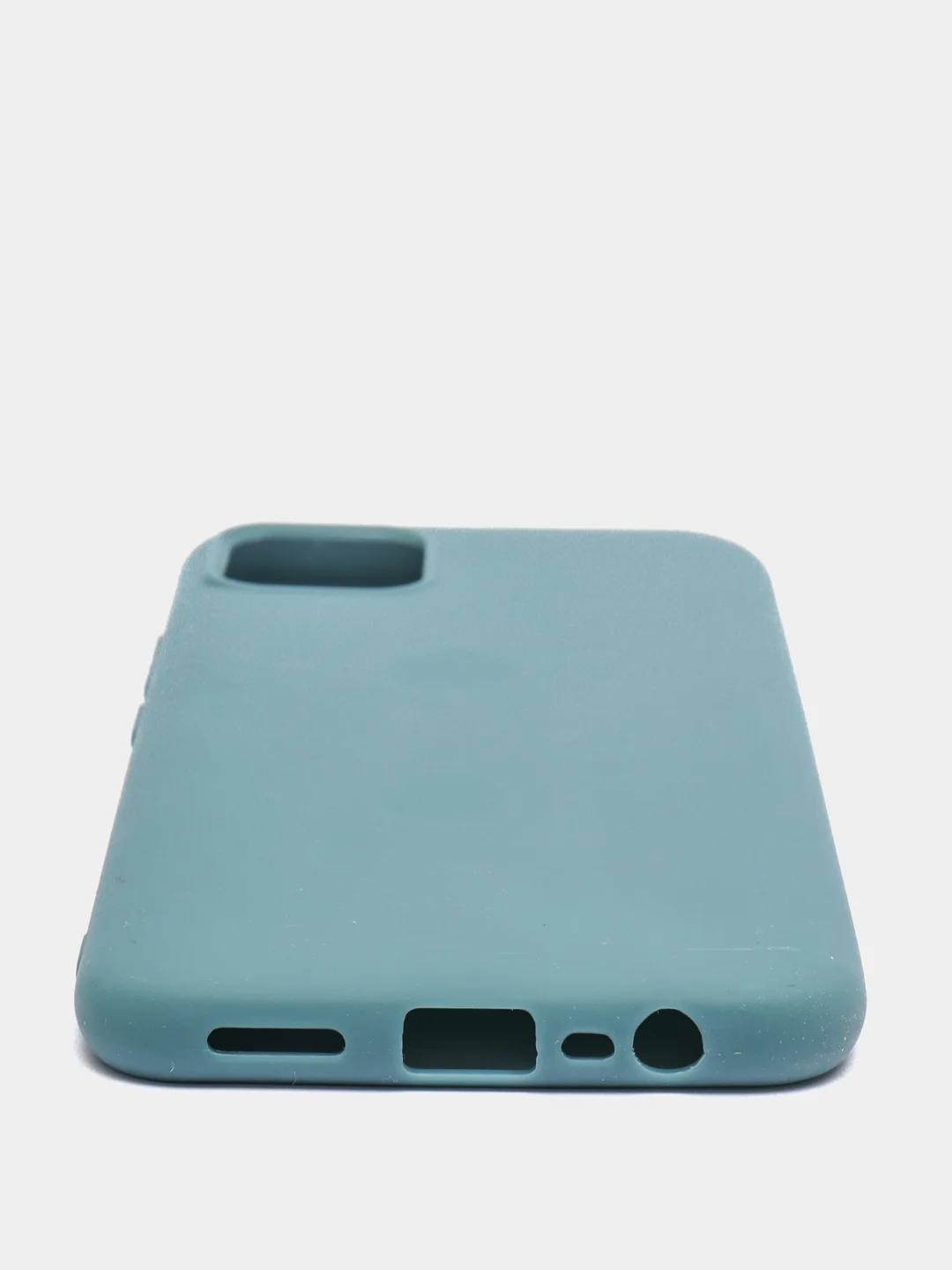 Морской чехол для Realme C11 2020 силиконовый матовый однотонный