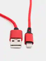 Красный usb кабель для зарядки и передачи данных 2-х метровые(micro, type c, ios)