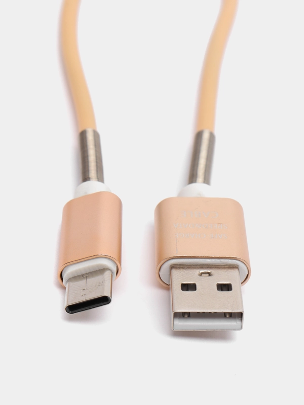 Кабель зарядный Micro-USB, Type-C, Lightning, 1 м