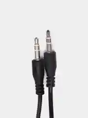 Кабель AUX jack 3.5 мм, прямой коннектор, черный