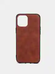Коричневый чехол для iPhone 11 / 12 13 Pro Max, кожаный айфон про макс