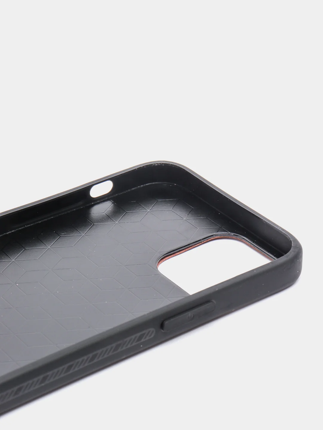 Коричневый чехол для iPhone 11 / 12 13 Pro Max, кожаный айфон про макс