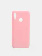 Розовый чехол силиконовый для Huawei P Smart 2019/10 Lite, матовый