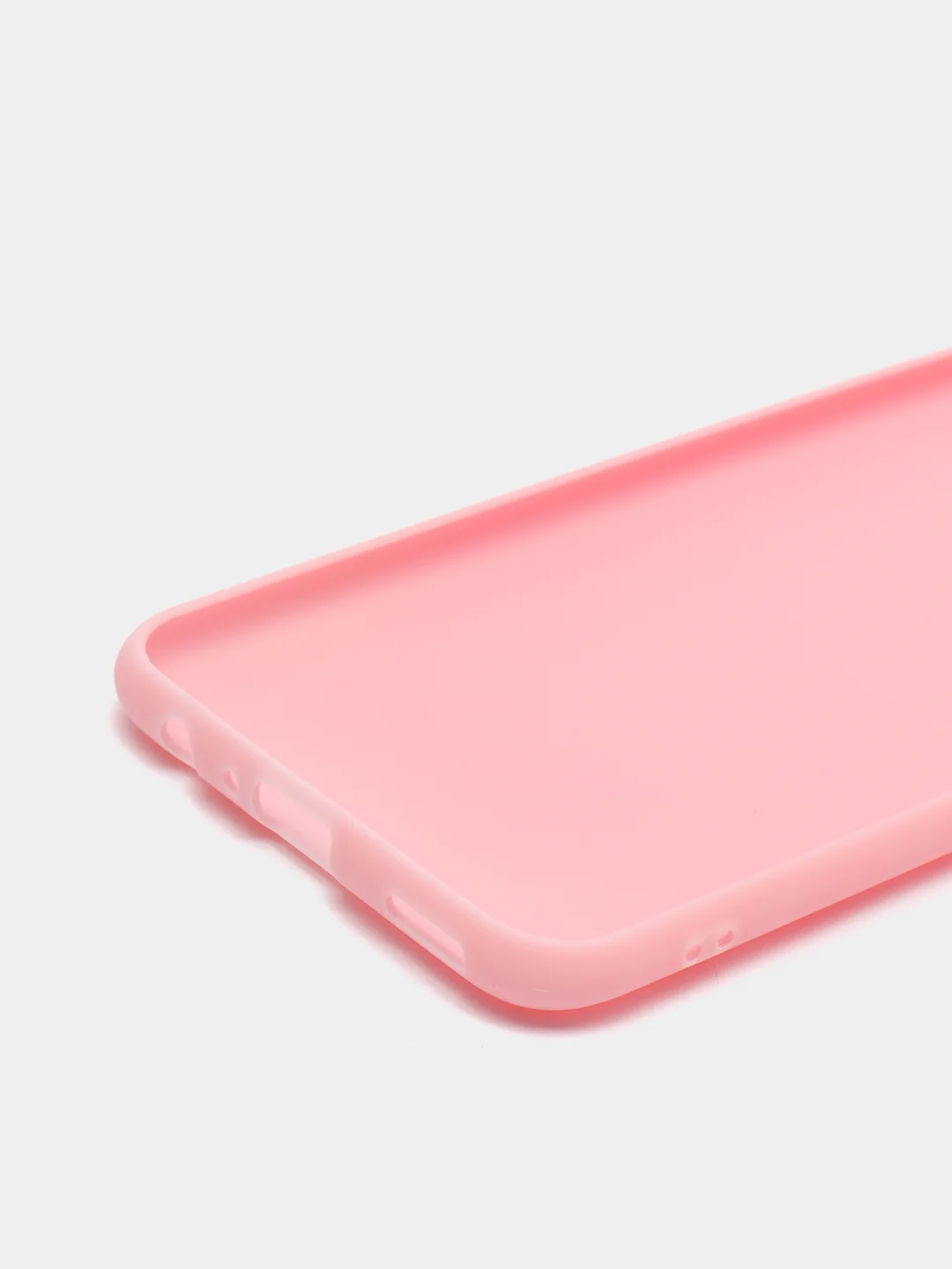 Розовый чехол силиконовый для Huawei P Smart 2019/10 Lite, матовый