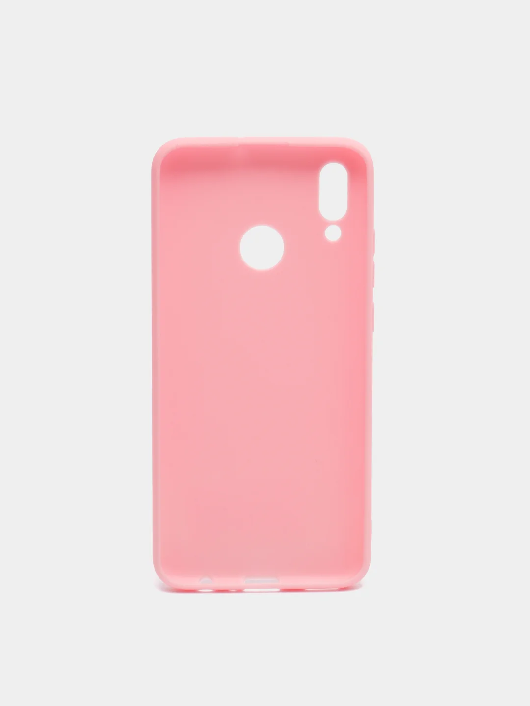 Розовый чехол силиконовый для Huawei P Smart 2019/10 Lite, матовый