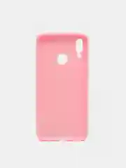 Розовый чехол силиконовый для Huawei P Smart 2019/10 Lite, матовый