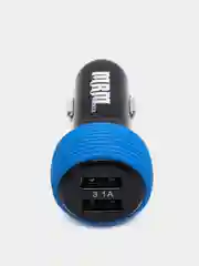 Синий автомобильное зарядное устройство (АЗУ) 2хUSB