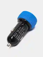Синий автомобильное зарядное устройство (АЗУ) 2хUSB