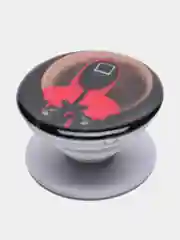 Песочный хаки попсокет для смартфона "Игра в кальмара"