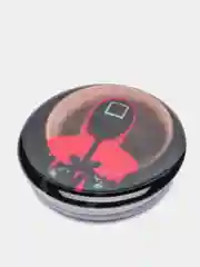 Песочный хаки попсокет для смартфона "Игра в кальмара"