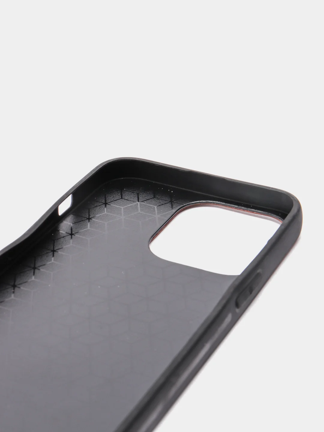 Коричневый чехол для iPhone 11 / 12 13 Pro Max, кожаный айфон про макс