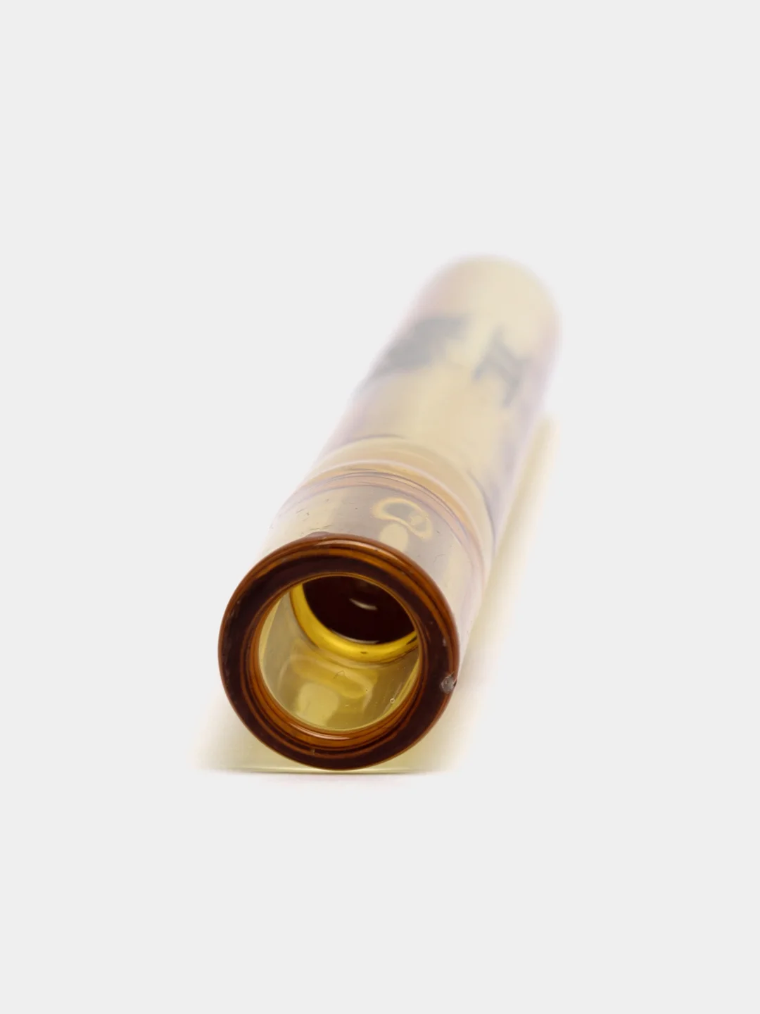 Желтый пипетка стеклянная Honey Puff, 10 см