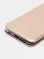 Золотой чехол-книжка для Honor 9