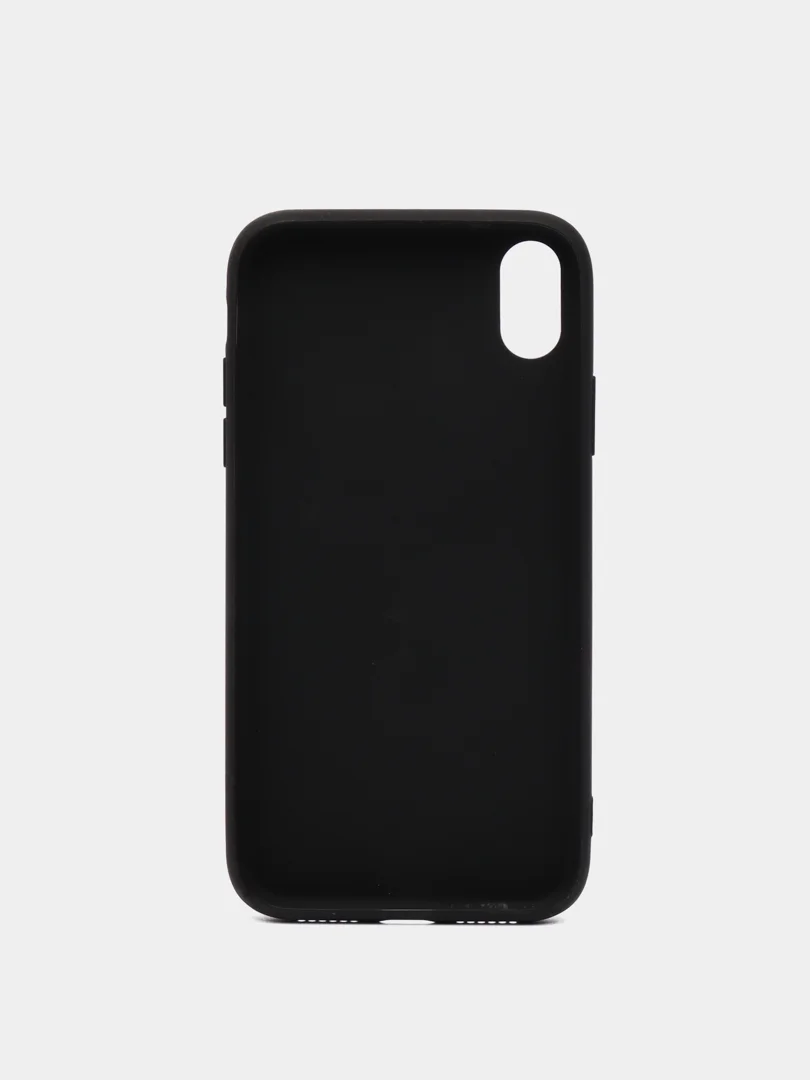 Черный чехол iPhone 7/8 SE(2020), 7+/8+, XR, 11, 12 mini, 12/12 pro, 12 pro max, силиконовый